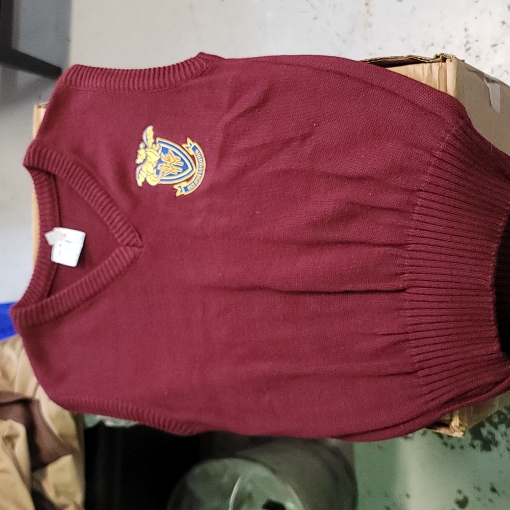 youth medium sweater vest